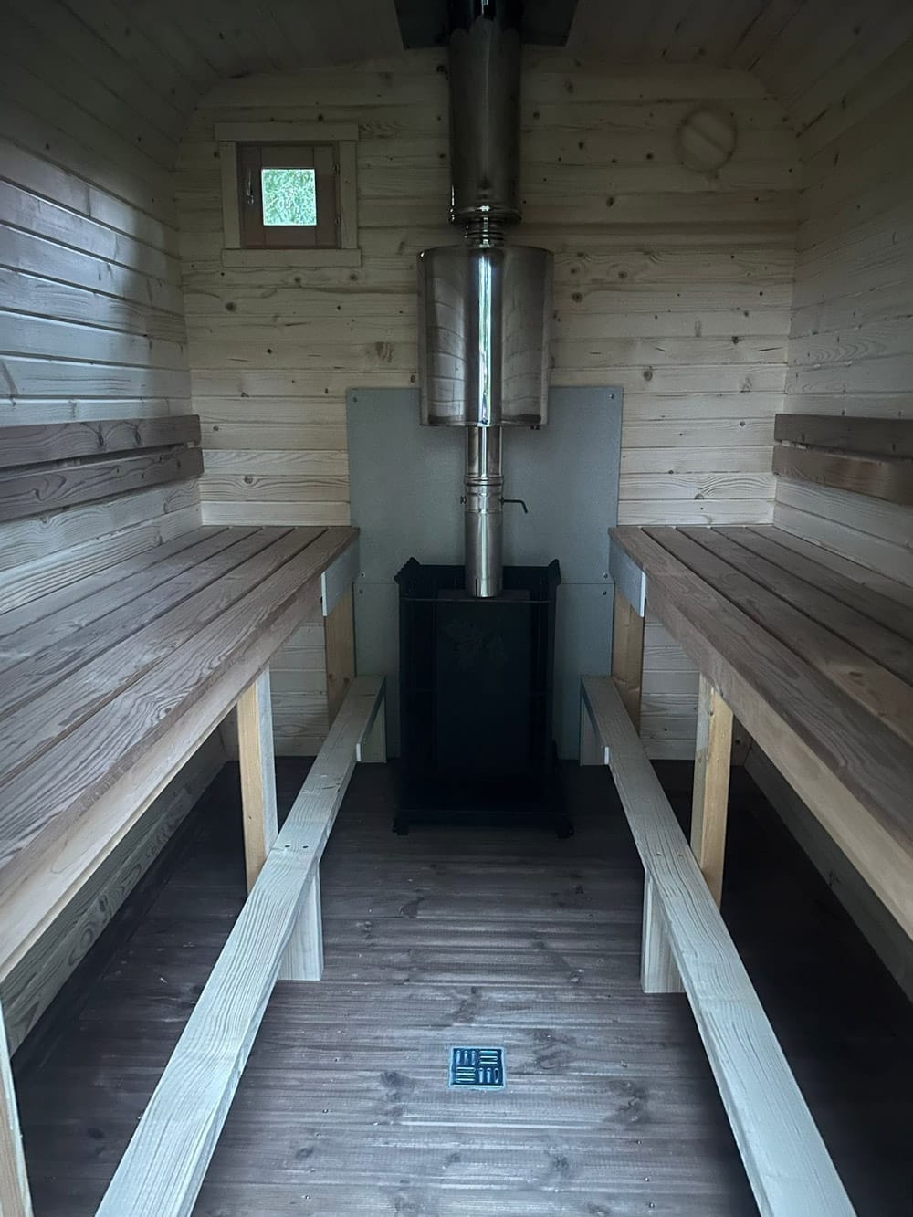 Space Traveller Kubische Sauna