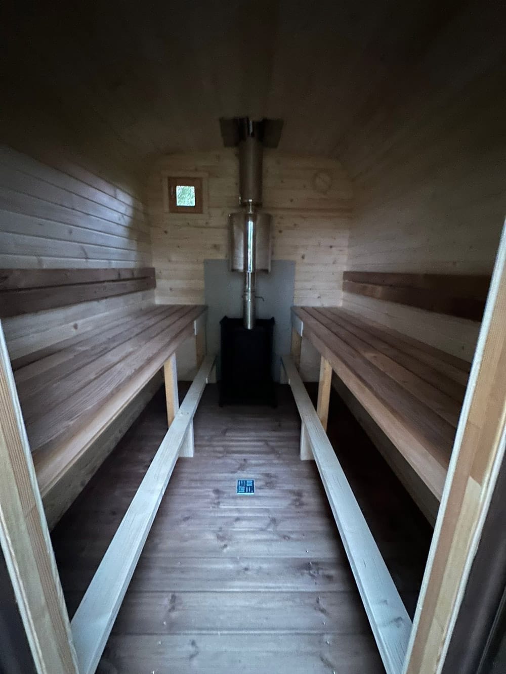Space Traveller Kubische Sauna