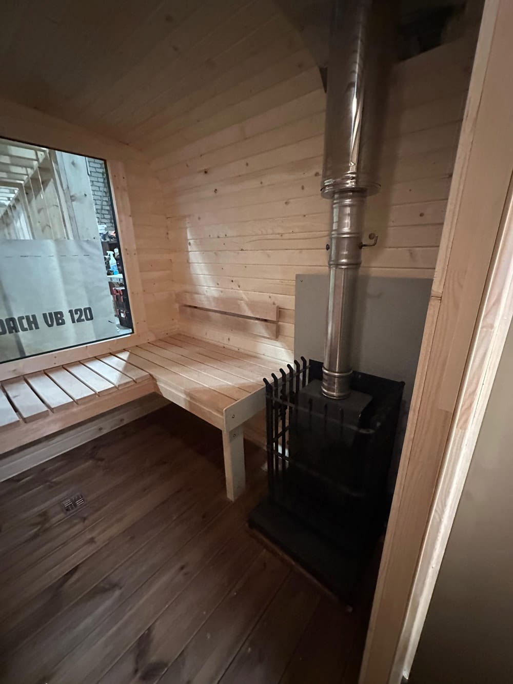 Hot Buss Cubic Sauna