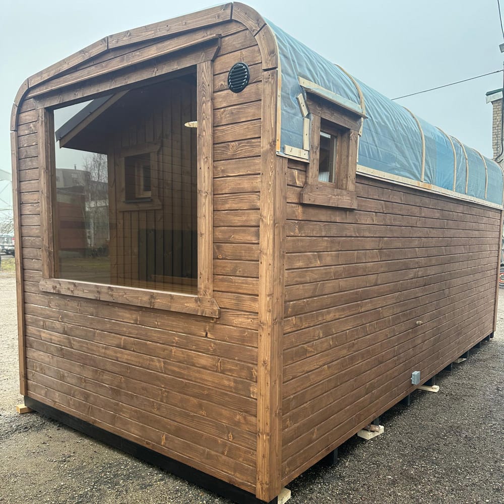 Peaceful Retreat Cubic Sauna
