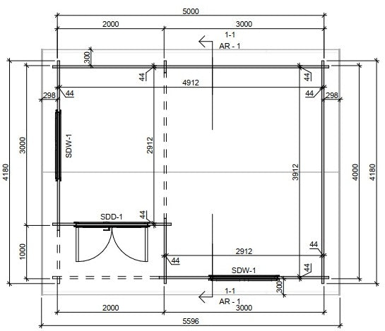 Rustic Reverie Wooden Garden House