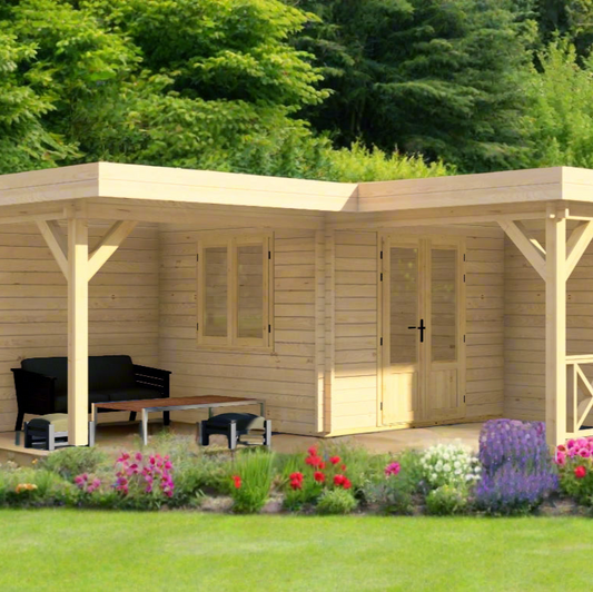 Cypress Corner Wooden Garden House