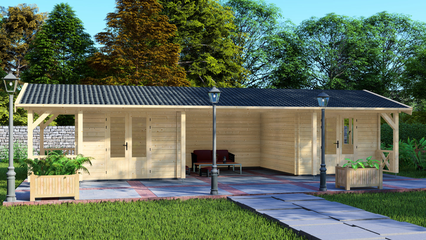 Blossom Bungalow Wooden Garden House