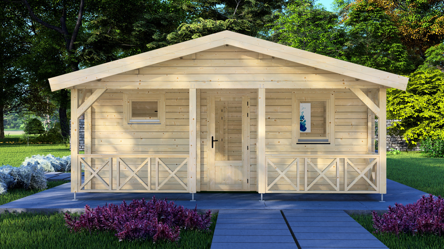 Wanderer’s Ward Wooden Garden House