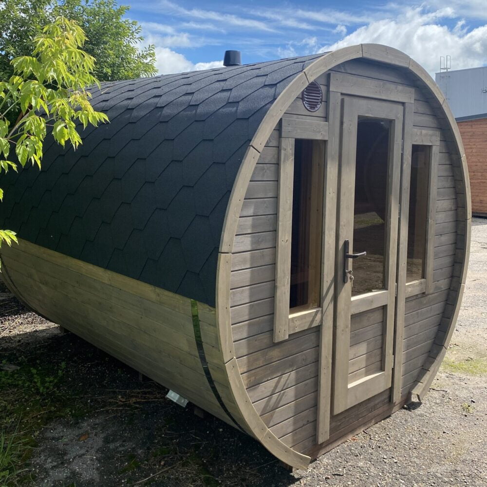 Quiet Delight 3M Barrel Sauna