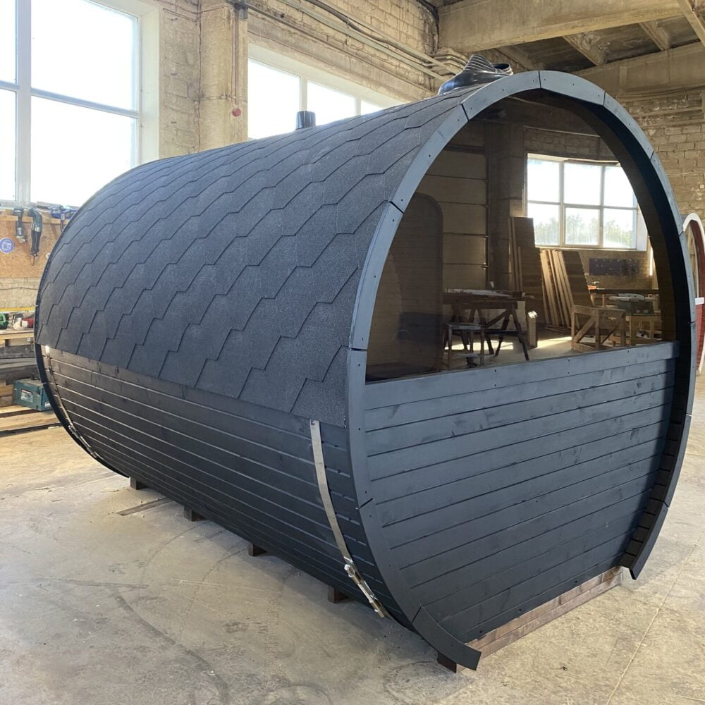 Quiet Delight 3M Barrel Sauna