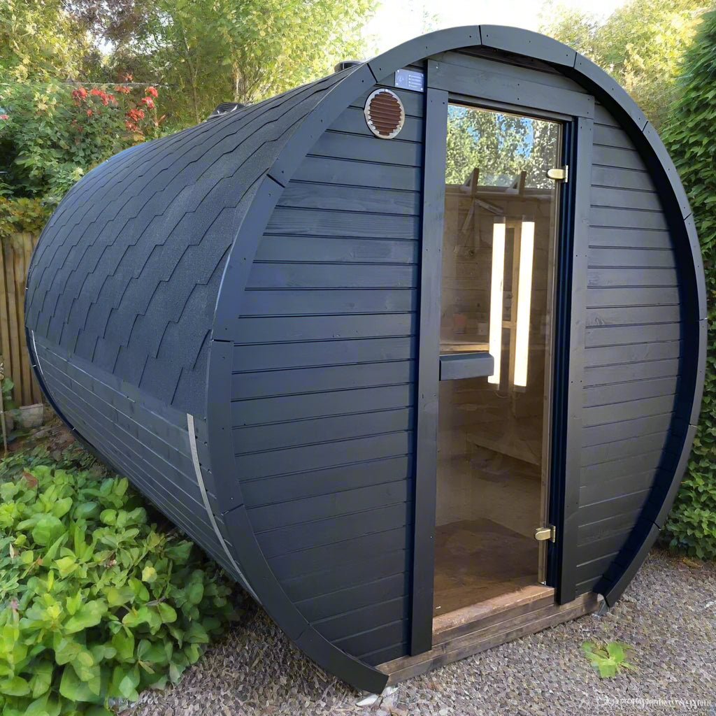 Quiet Delight Barrel Sauna