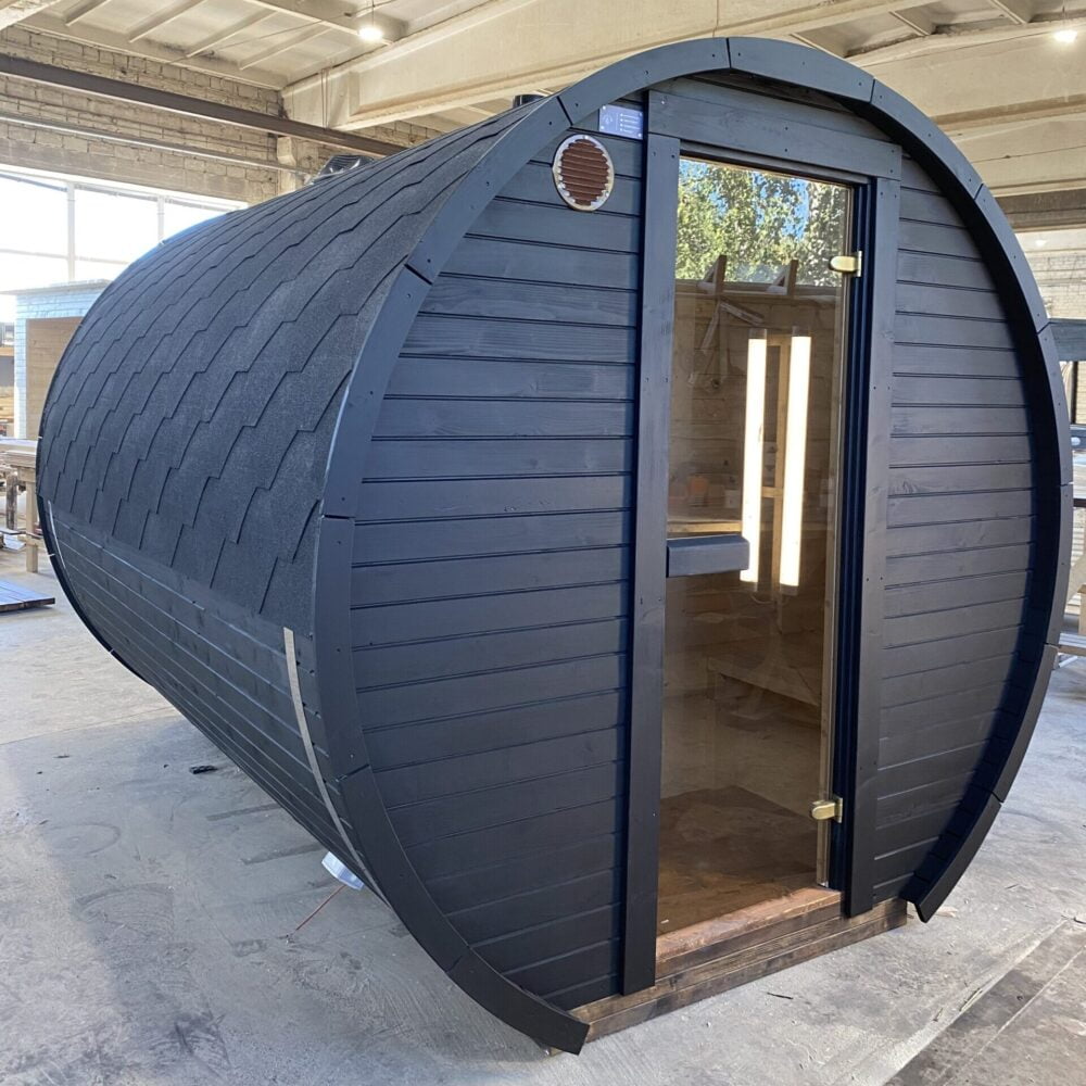 Quiet Delight 3M Barrel Sauna