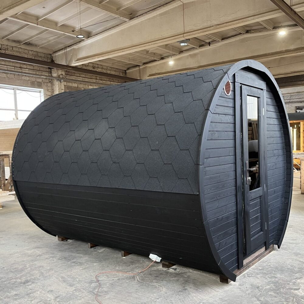 Quiet Delight 3M Barrel Sauna