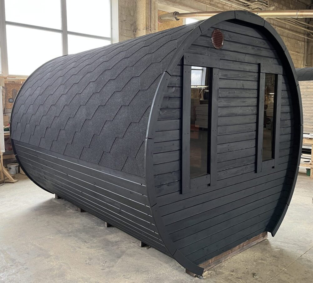 Quiet Delight 3M Barrel Sauna