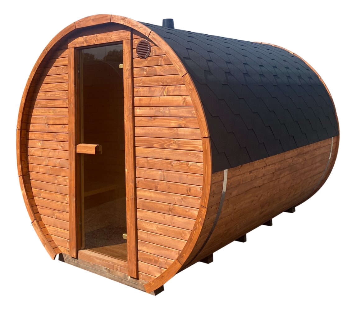 Quiet Delight 3M Barrel Sauna