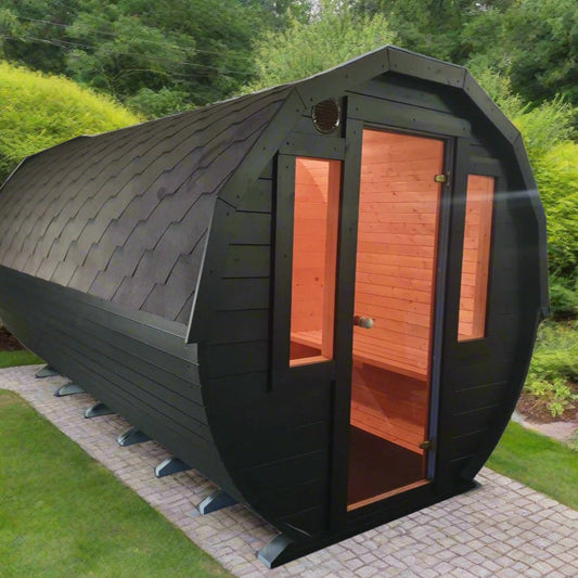 Chuckle Chamber 4M Barrel Sauna