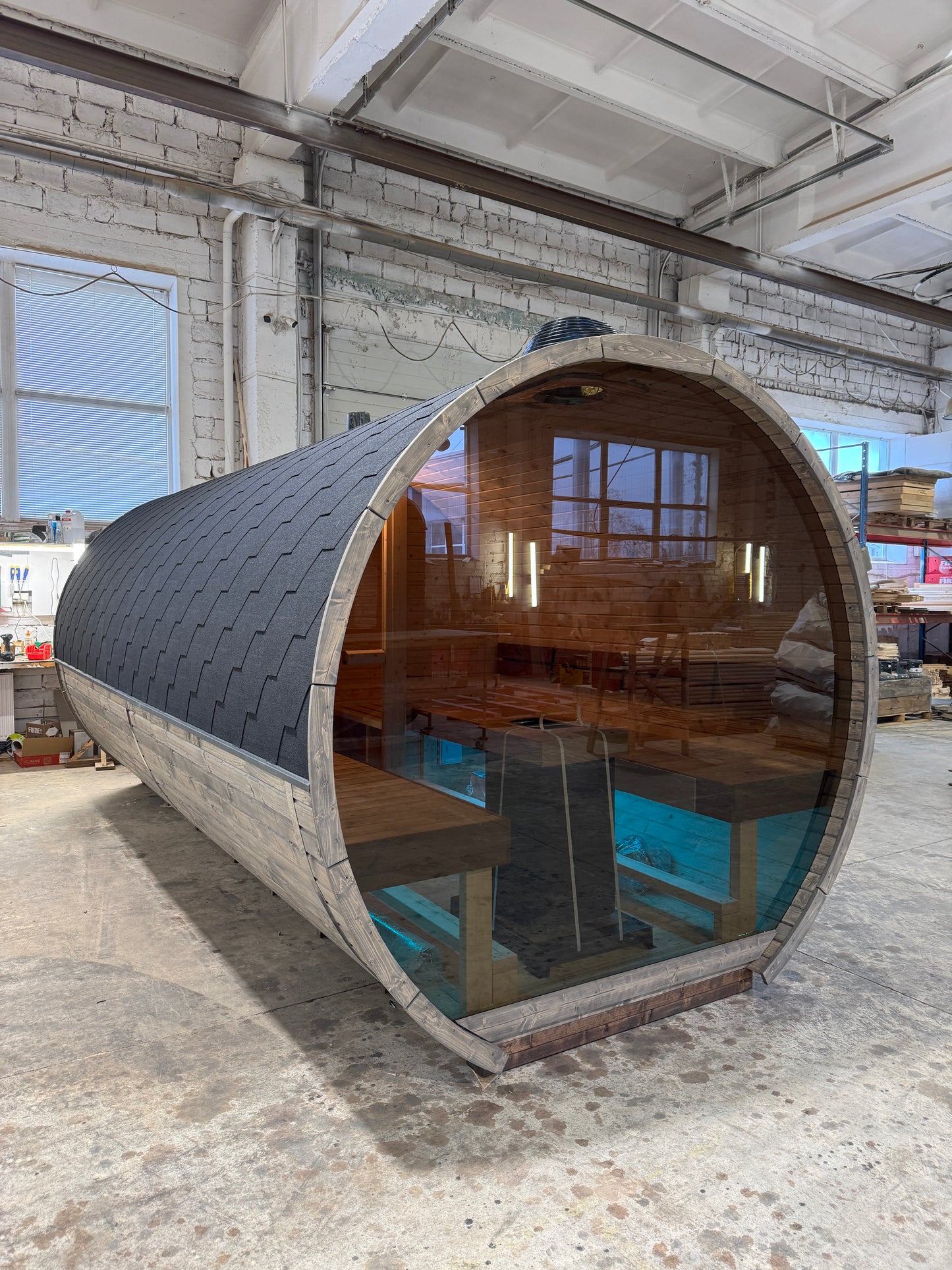 Forest Bliss 5M Barrel Sauna