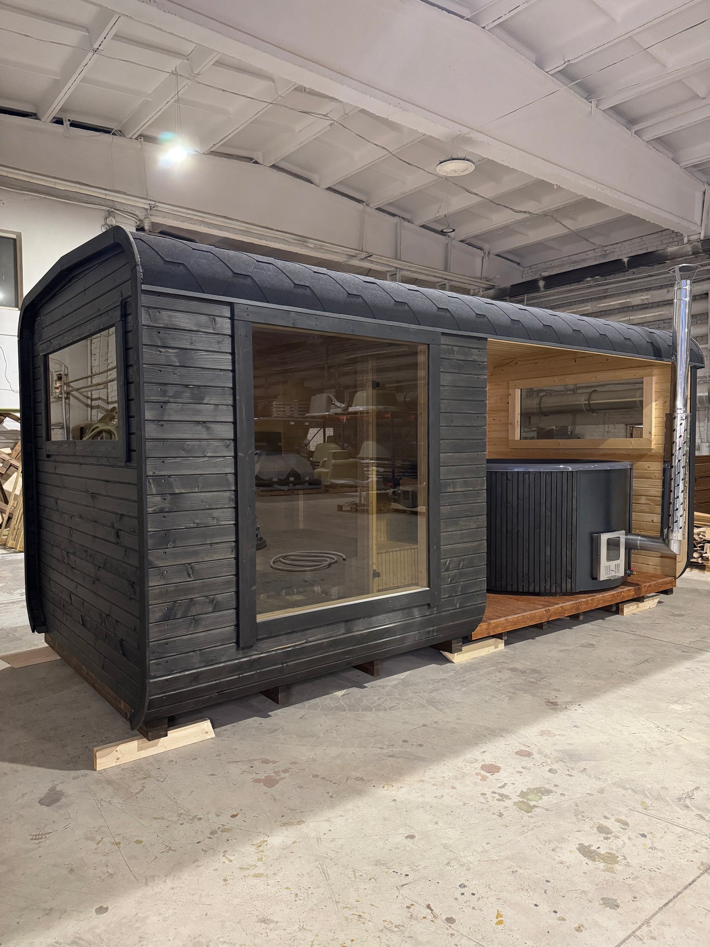 Steam Rapture 5M Cube Combi Sauna