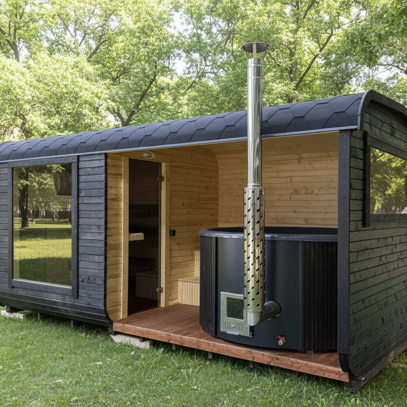 Steam Rapture 5M Cube Combi Sauna