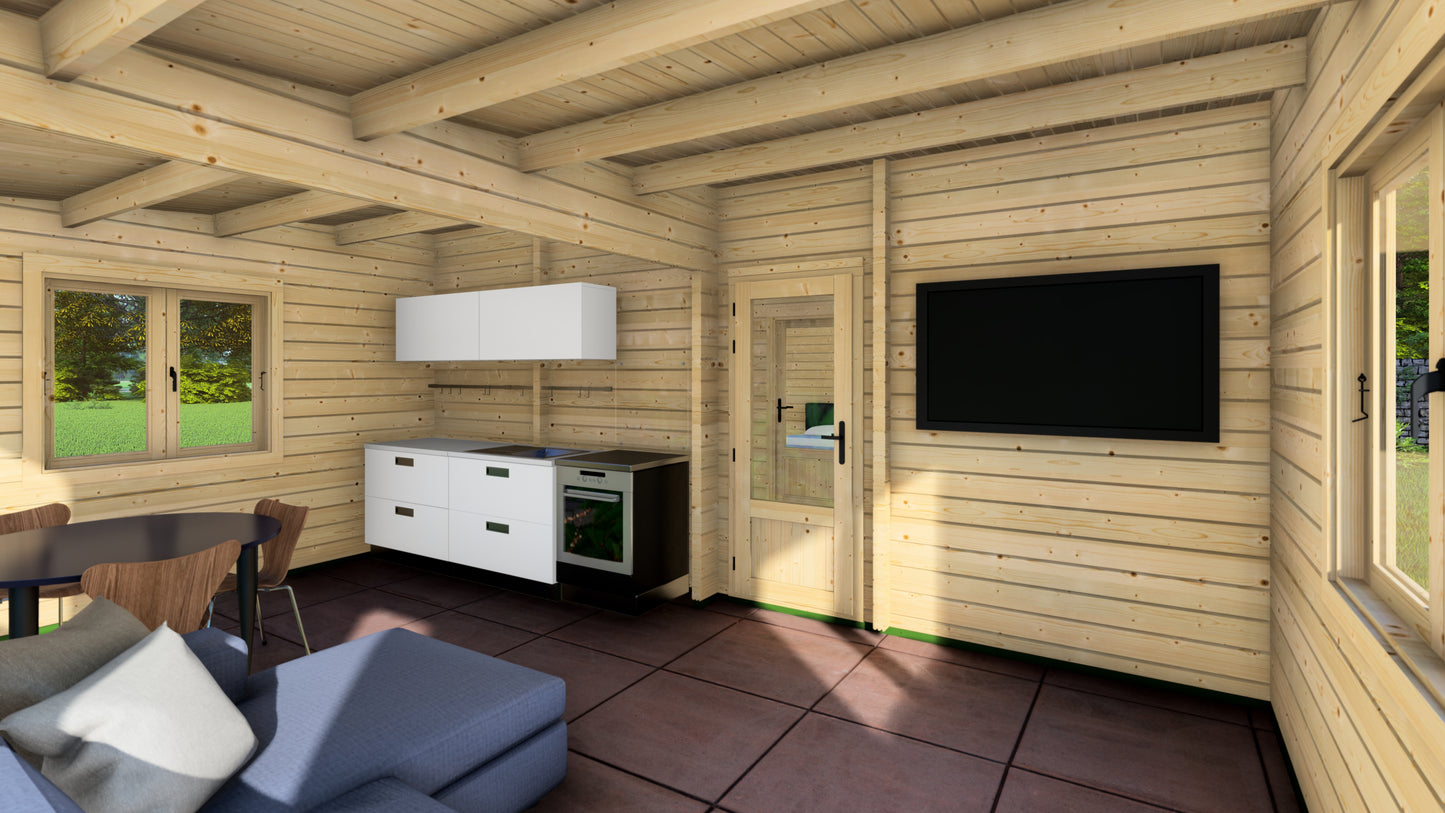 Cherry Chalet Wooden Garden House