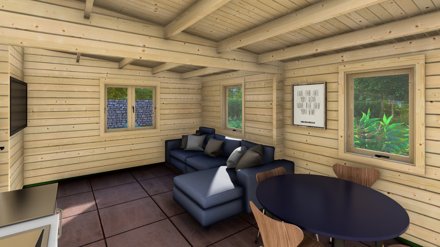 Cherry Chalet Wooden Garden House