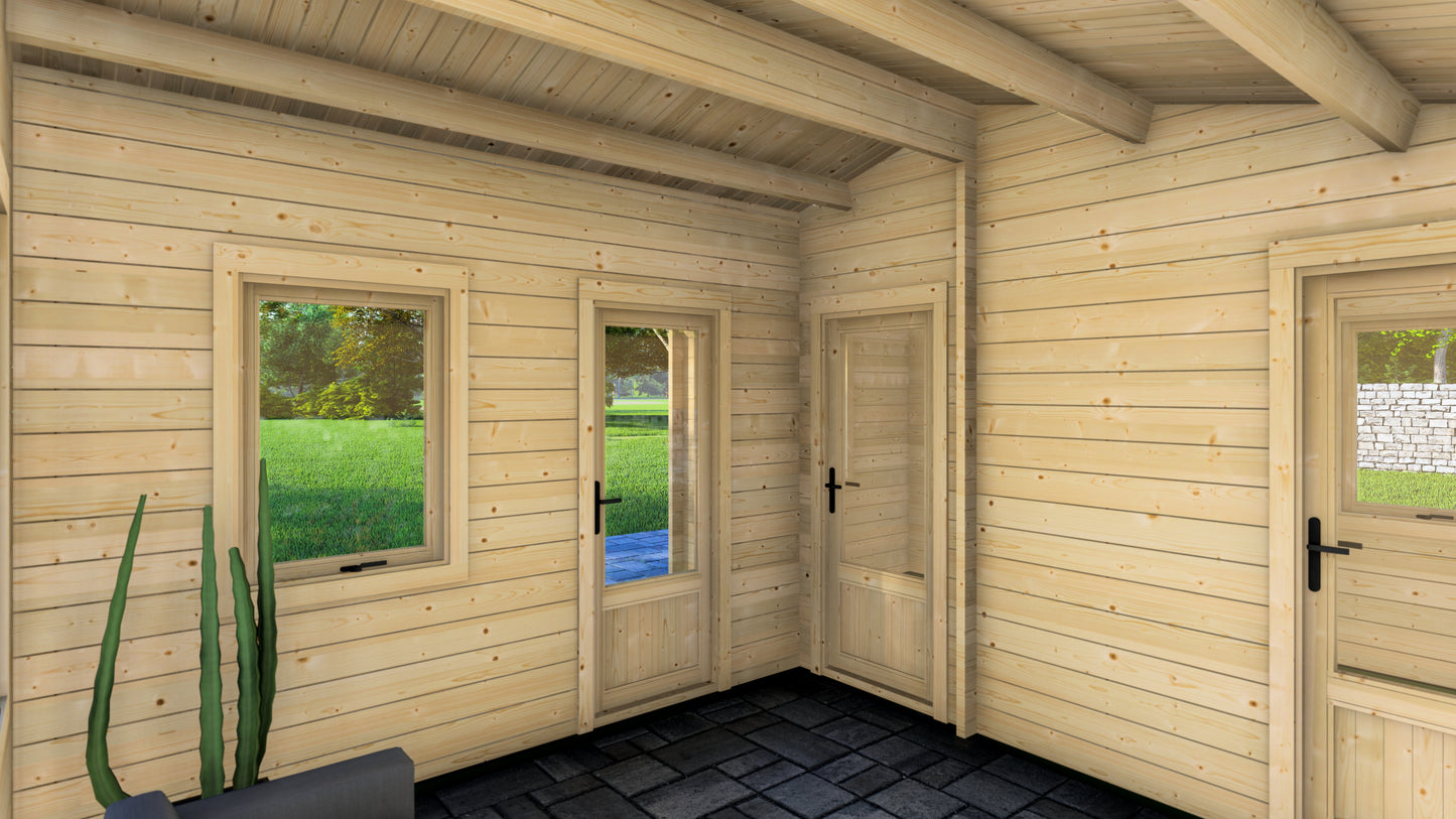 Poet’s Pause Wooden Garden House