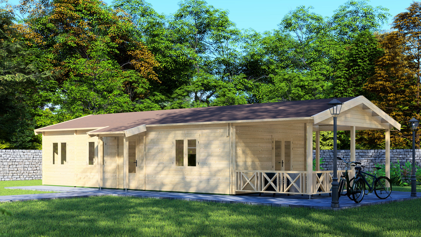 Glow Grotto Wooden Garden House