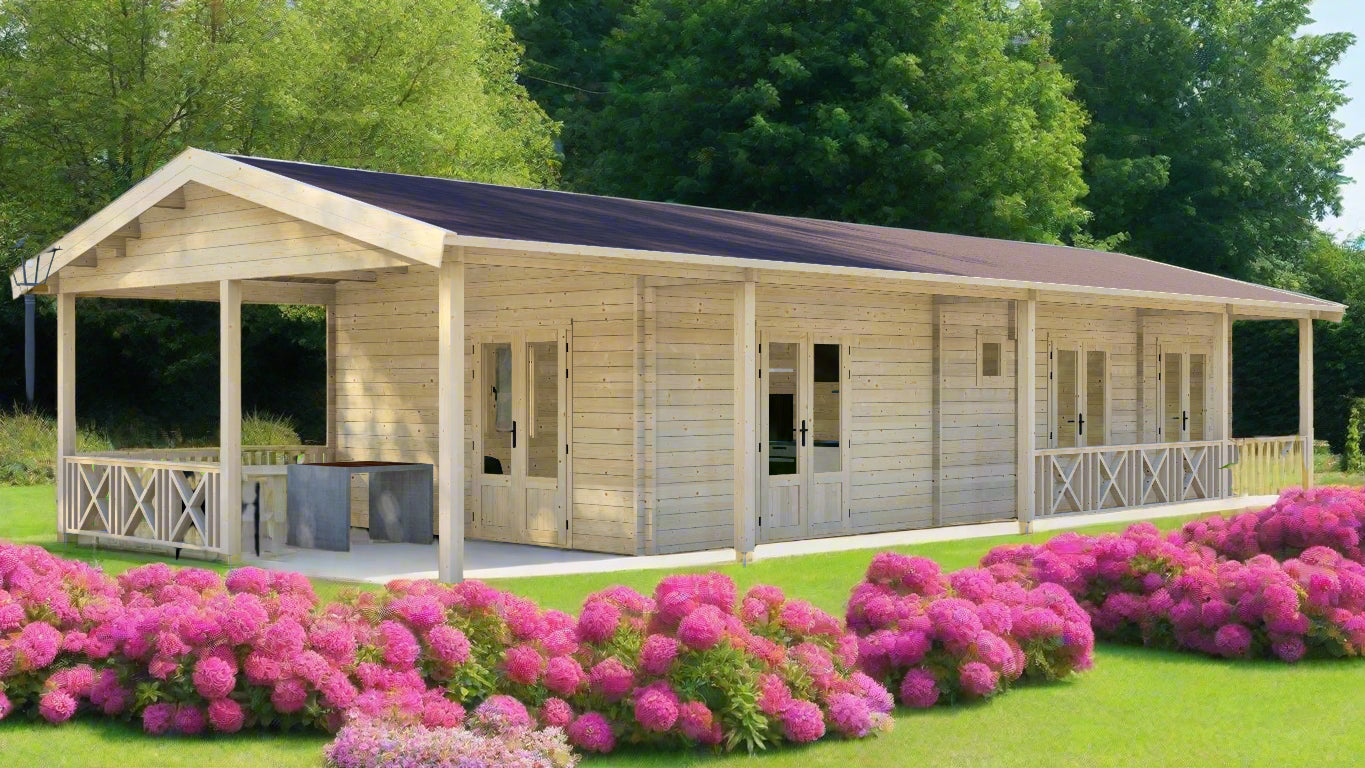 Glow Grotto Wooden Garden House