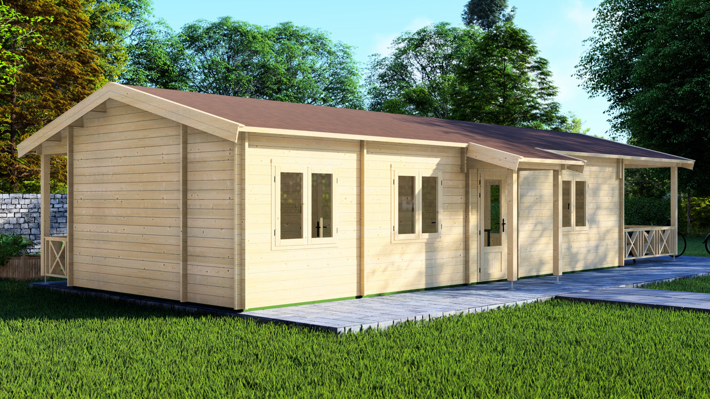 Glow Grotto Wooden Garden House