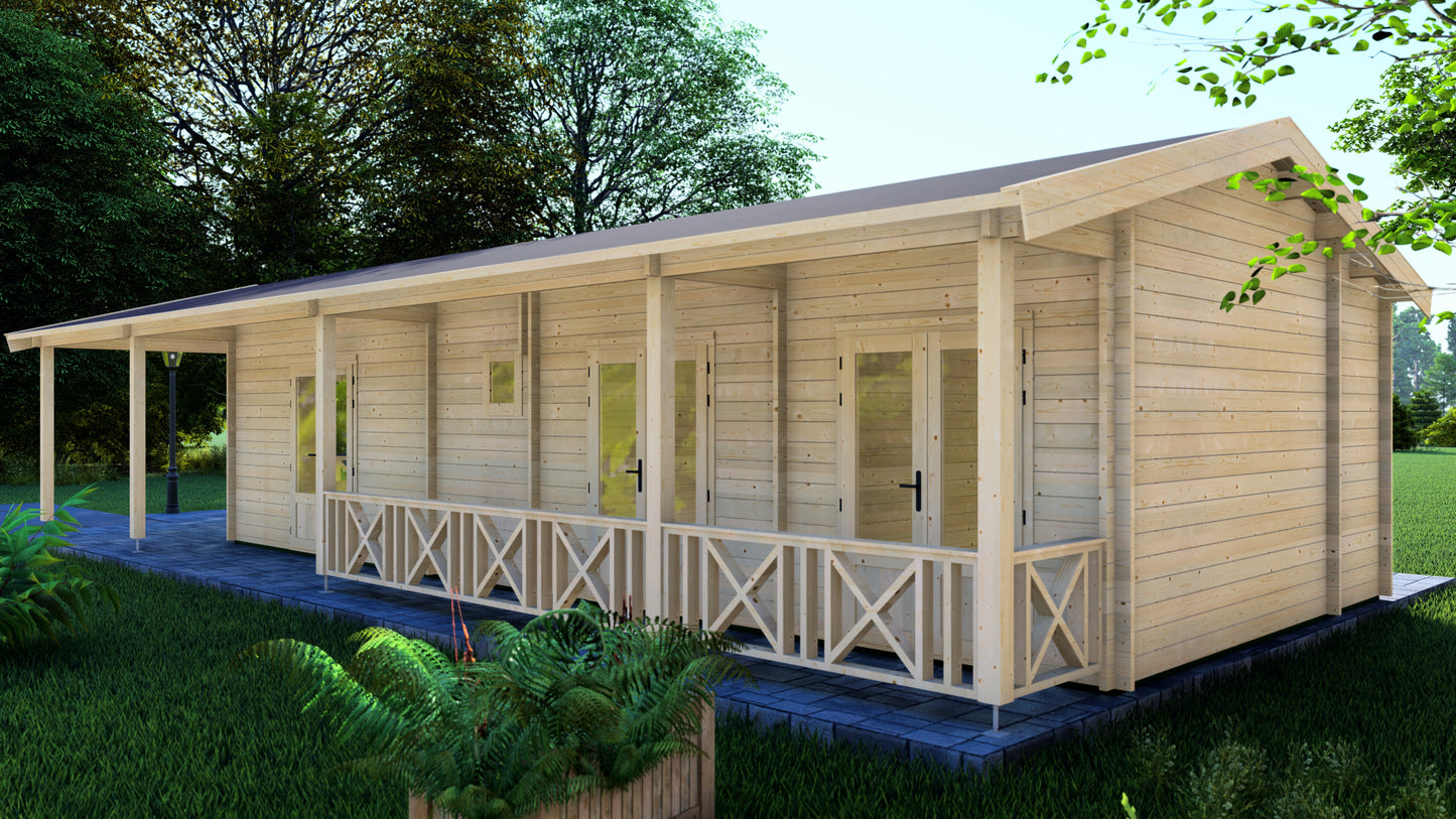 Glow Grotto Wooden Garden House
