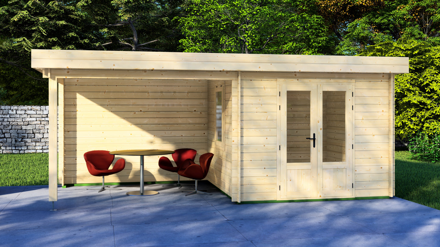 Snail Shack Wooden Garden House