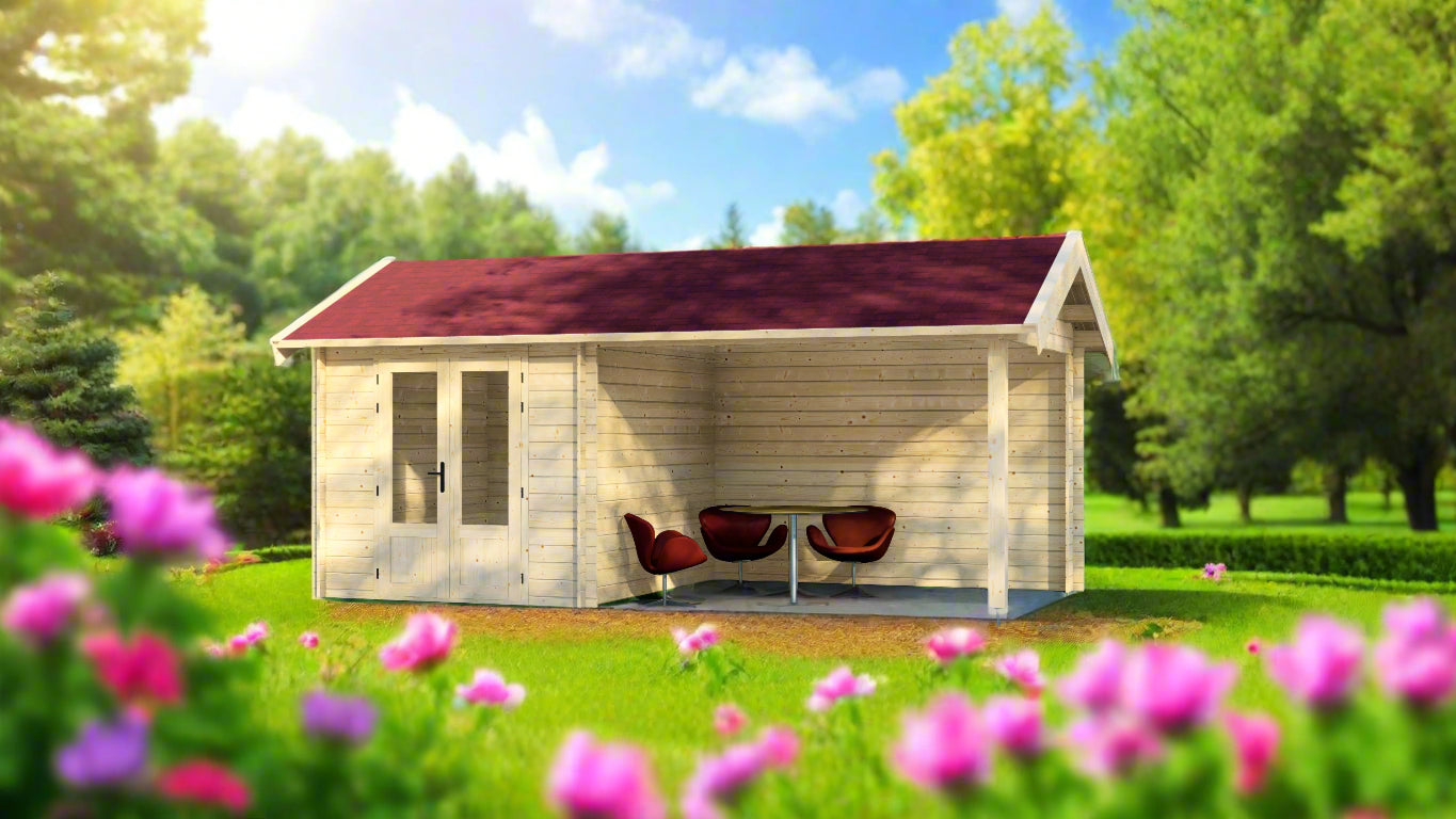 Sparrow Shelter Wooden Garden House