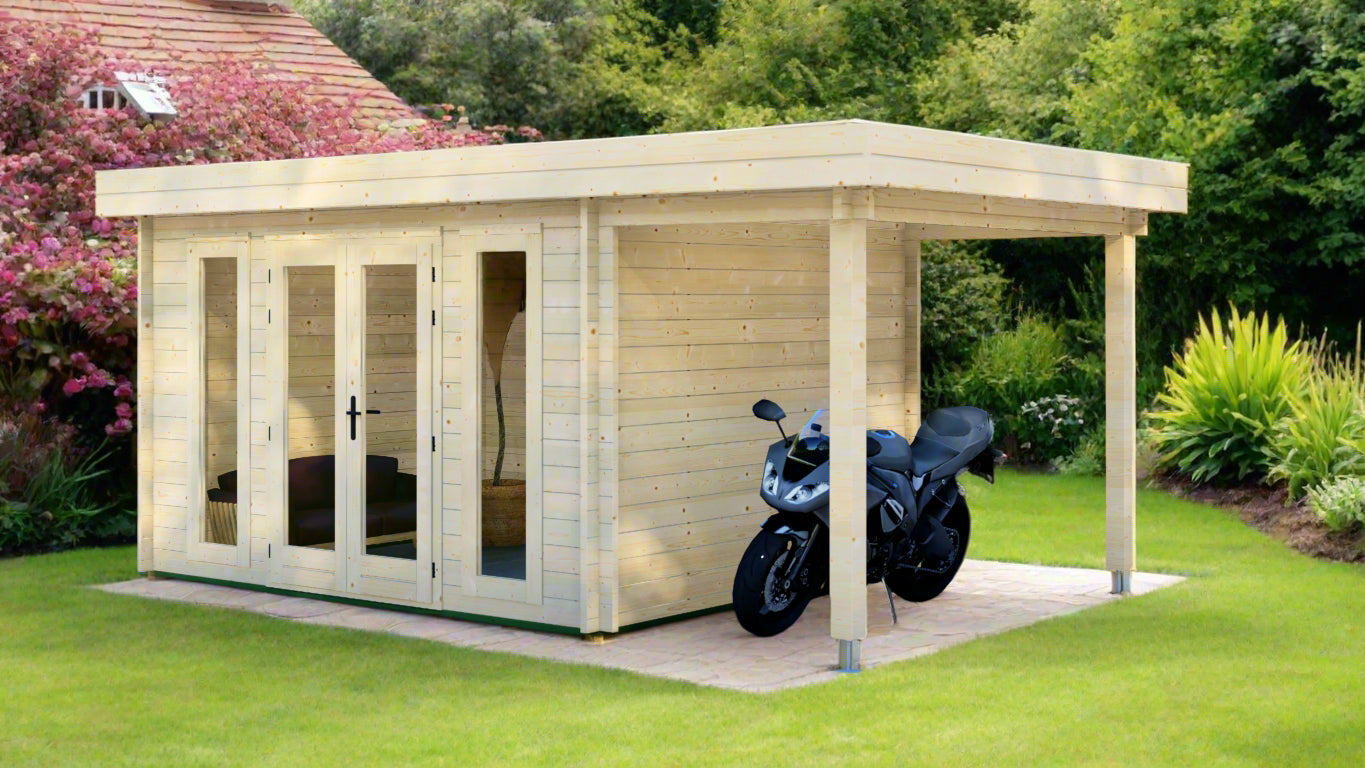 Puzzle Pergola Wooden Garden House