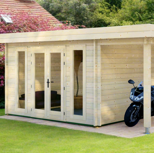 Puzzle Pergola Wooden Garden House