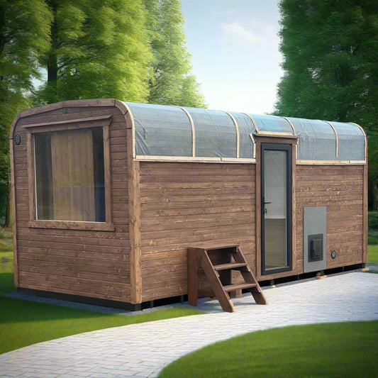 Peaceful Retreat Cubic Sauna