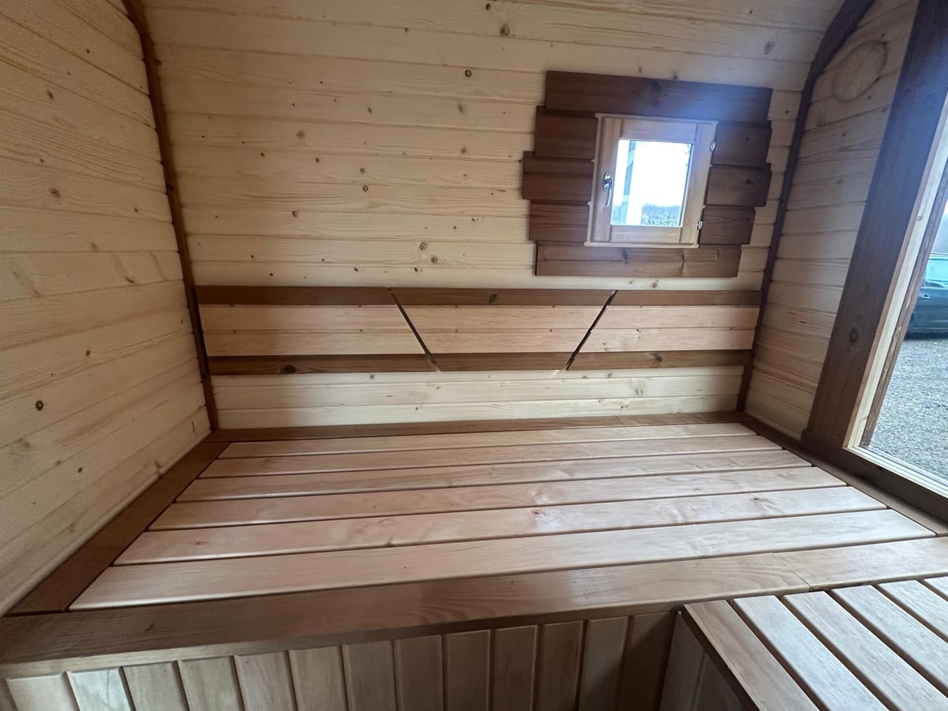 Peaceful Retreat Cubic Sauna