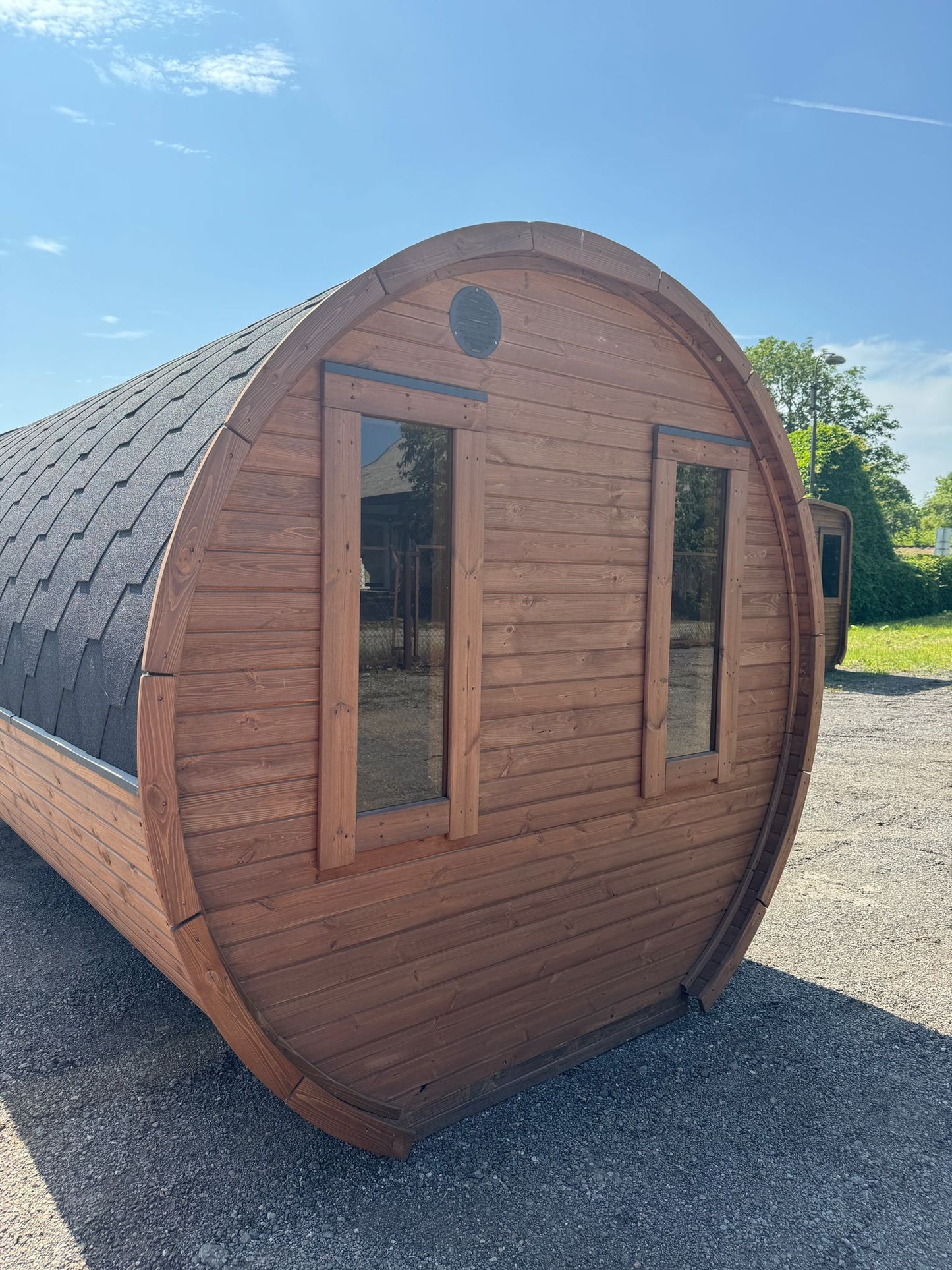 Chuckle Chamber 4M Barrel Sauna