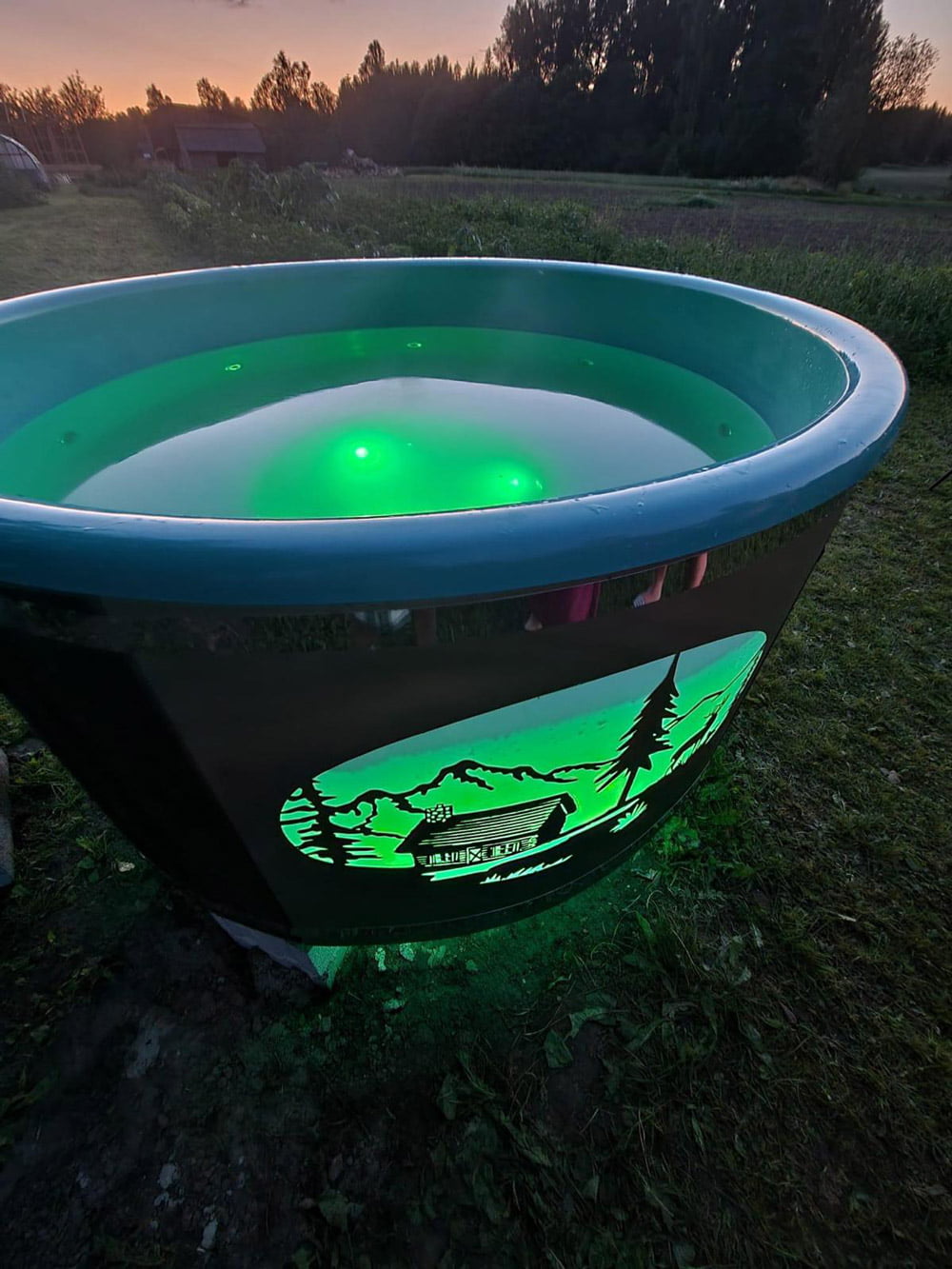 Lucid Lagoon Hot Tub
