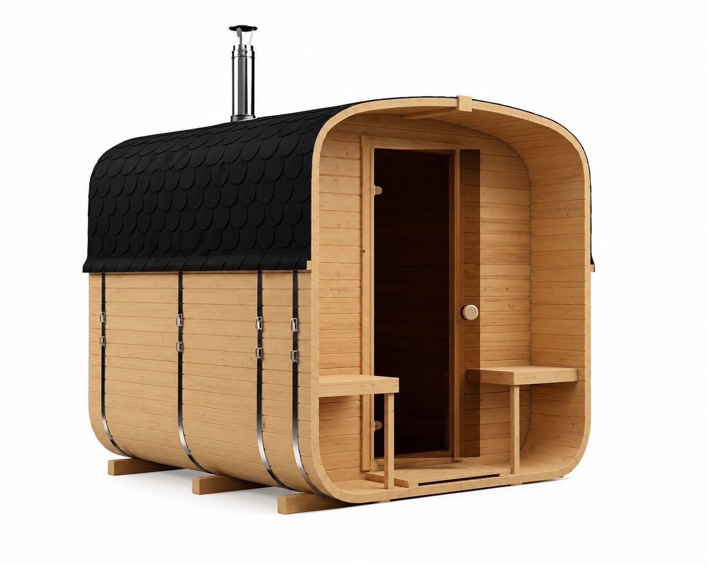 Happy Camper DIY Sauna Kit 2.40m