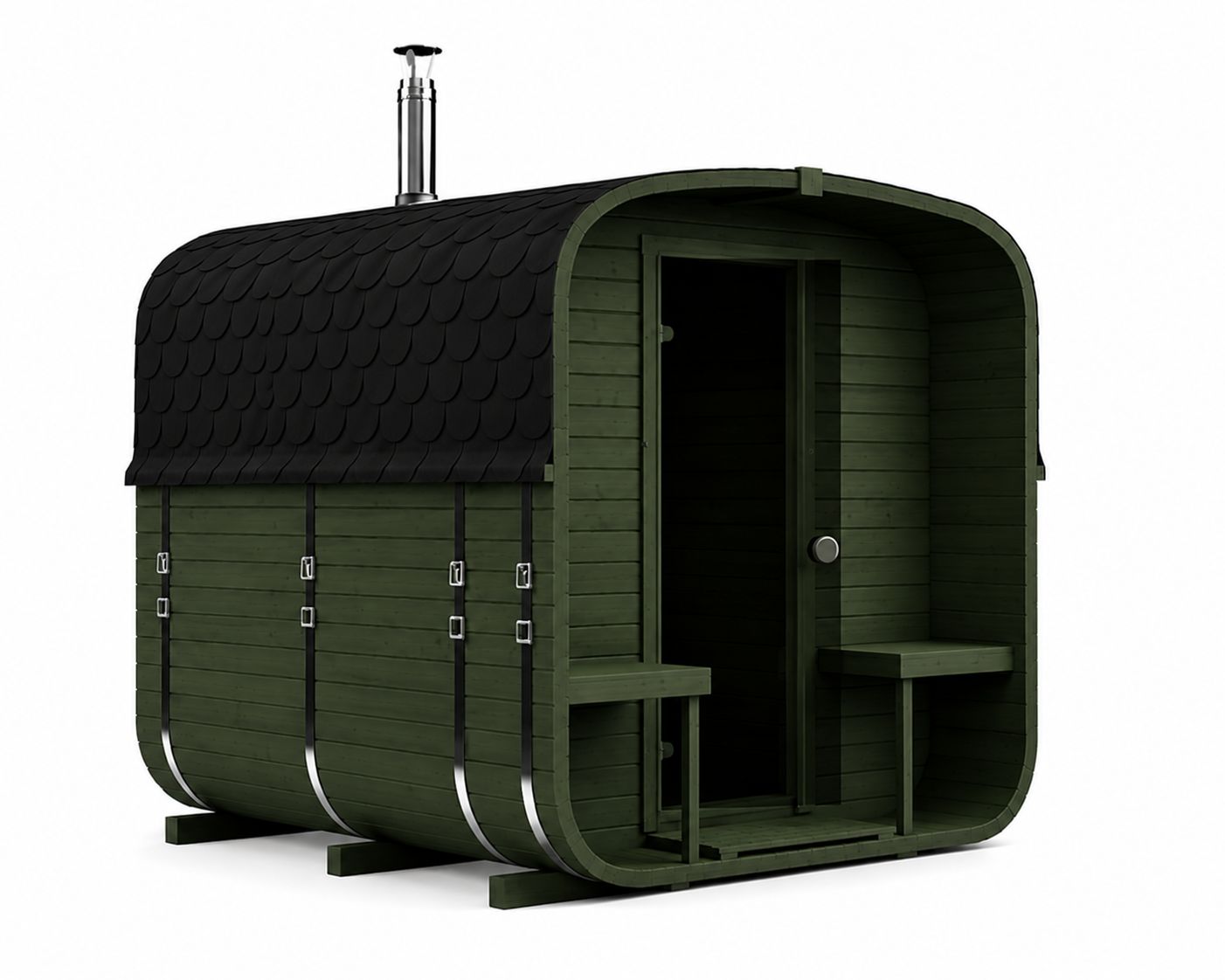Happy Camper DIY Sauna Kit 2.40m