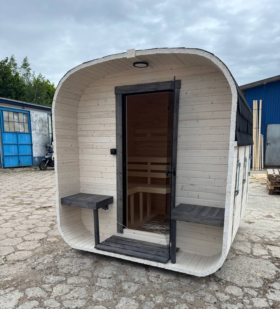 Happy Camper DIY Sauna Kit 2.40m