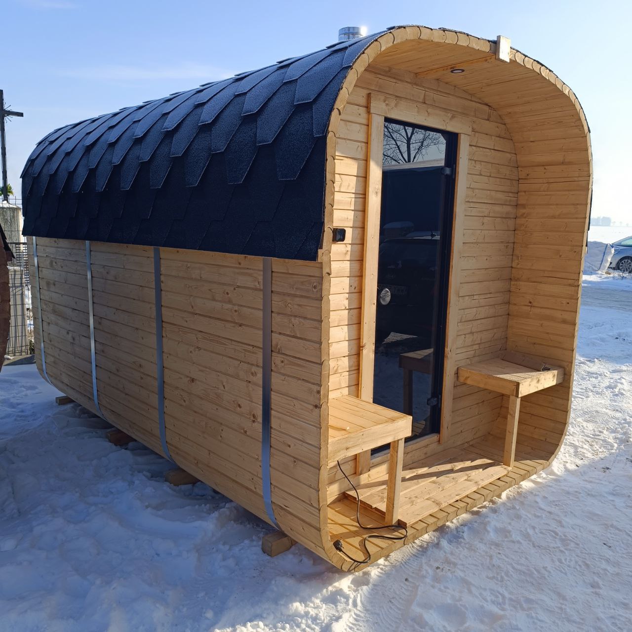 Happy Camper DIY Sauna Kit 3.40m