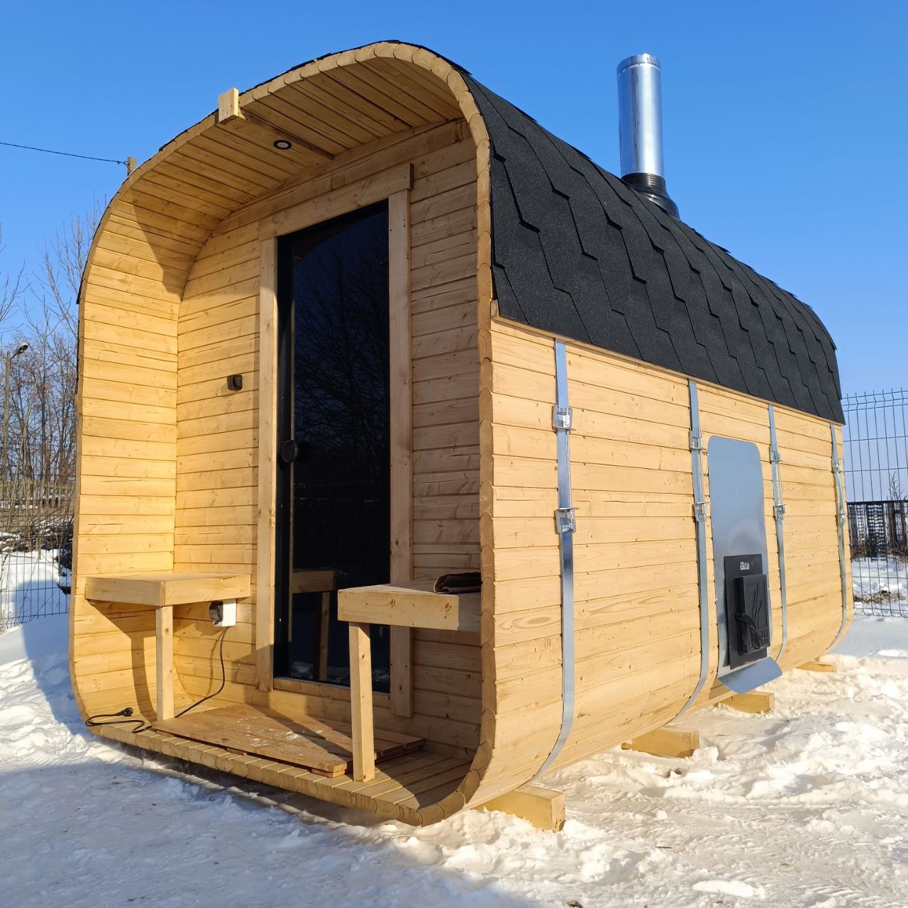Happy Camper DIY Sauna Kit 3.40m
