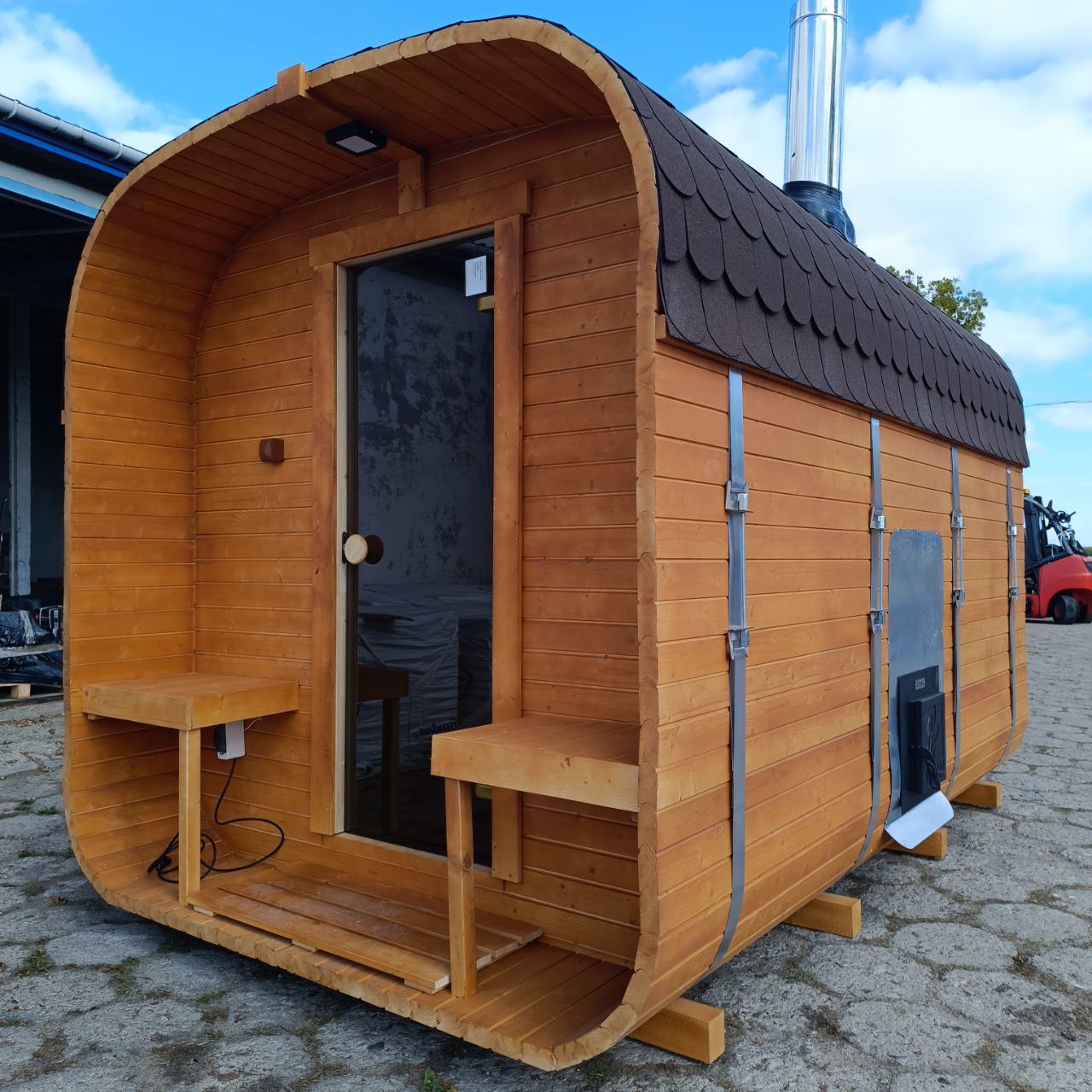 Happy Camper DIY Sauna Kit 3.40m