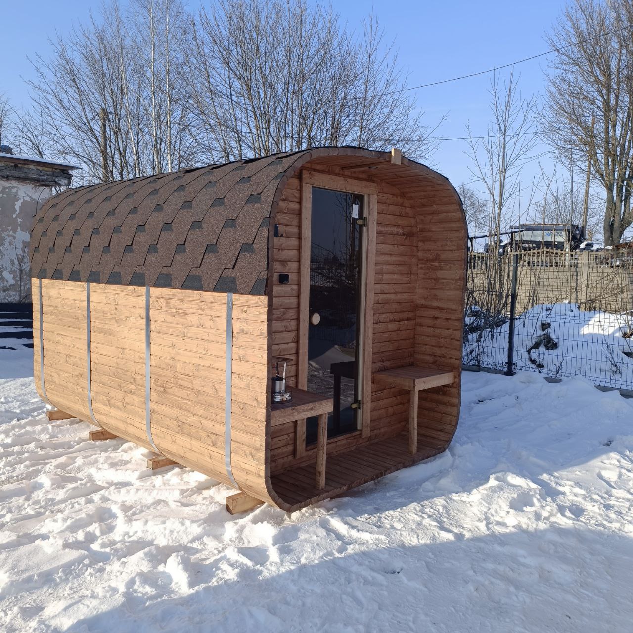 Happy Camper DIY Sauna Kit 3.40m